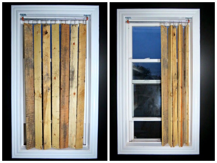 blinds from pallets